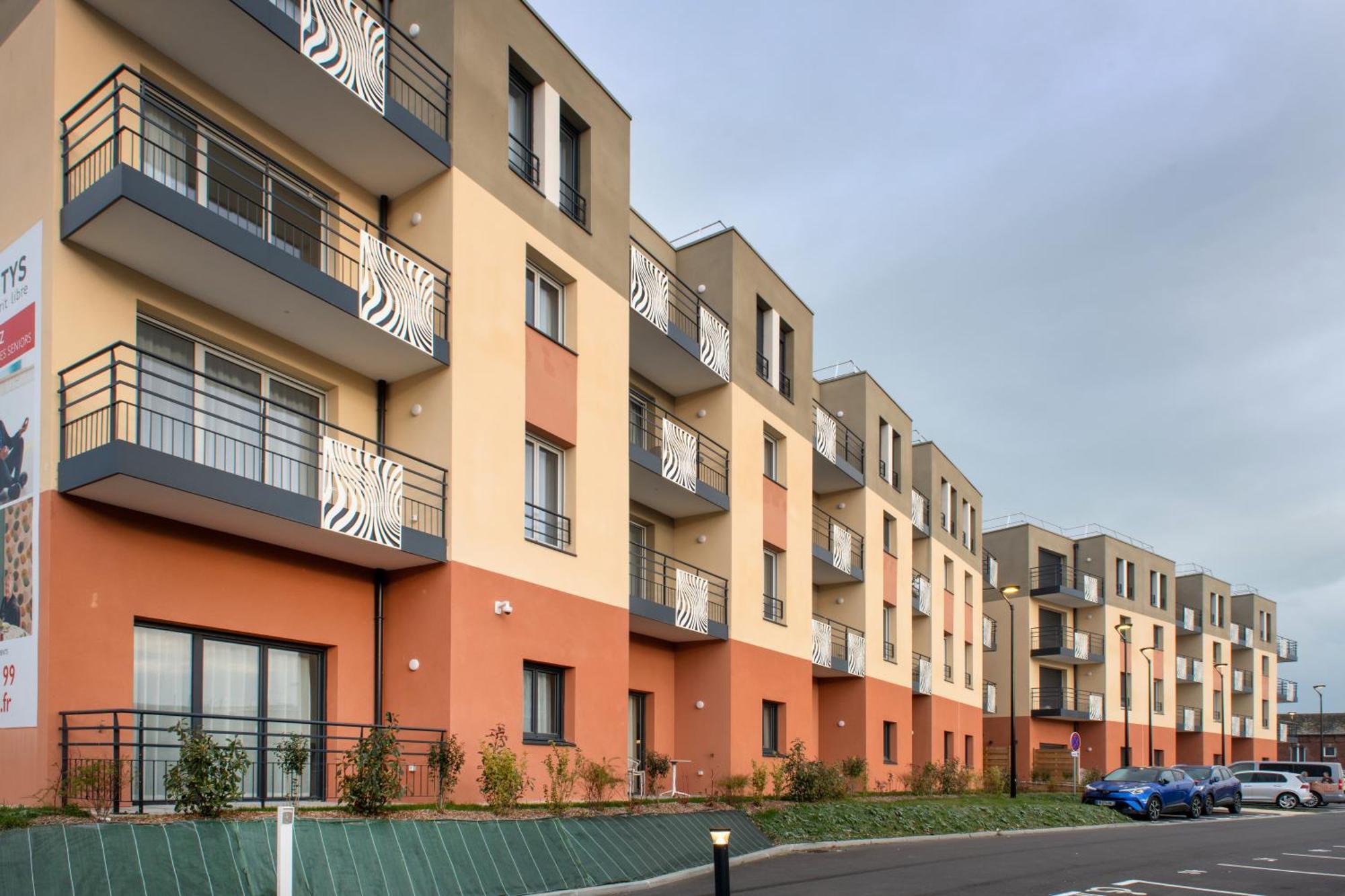 Domitys Residence Seniors - La Palangre Le Treport Bagian luar foto